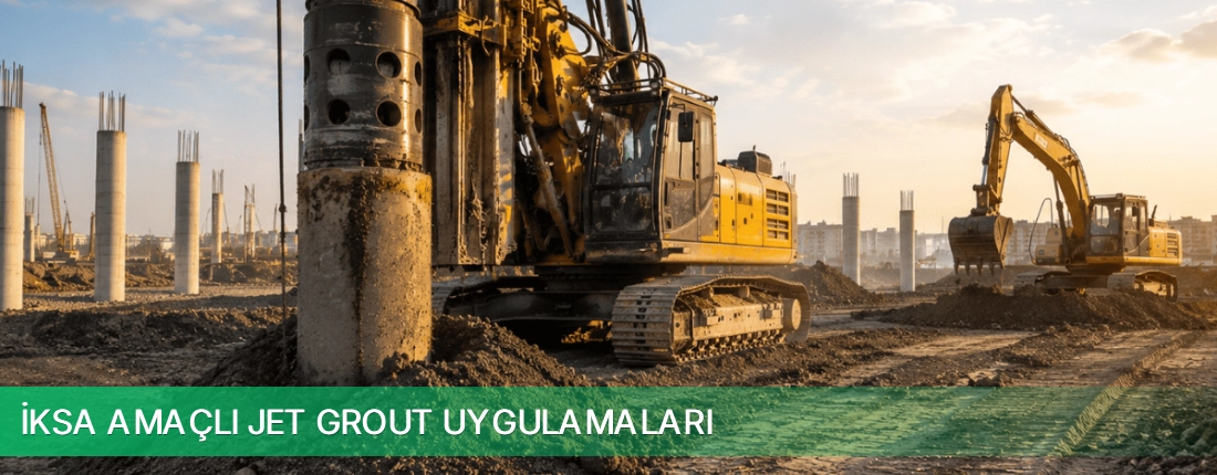 İksa Amaçlı Jet Grout Uygulamaları Nakliyat