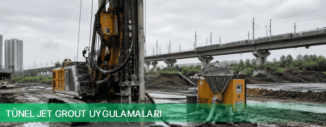 Tünel Jet Grout Uygulamaları Nakliyat